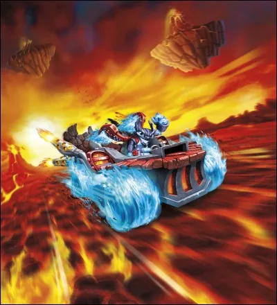 Comment s'appellent les voitures des Skylanders ?
