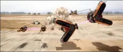 Contre qui se bat le jeune Anakin pour gagner la course ?