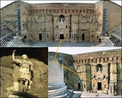 Possédant un mur de 37 mètres de hauteur, percé de trois portes dont au centre la porte Royale, c'est sans conteste l'un des plus beaux vestiges romains de la Provence...