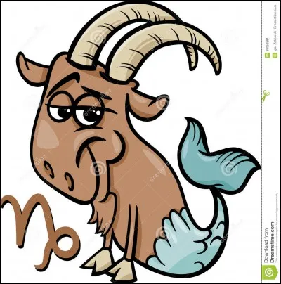 Retrouvez le nom de ce bouc à queue de poisson !