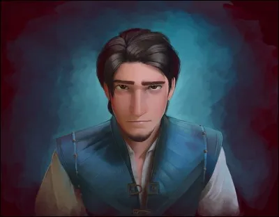 À quoi Raiponce attache-t-elle Flynn Rider quand il pénètre dans son habitat ?