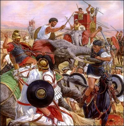 Où s'est passée la terrible "guerre des mercenaires" ?