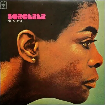 Qui est le profil féminin sur la pochette de l'album « Sorcerer » ?