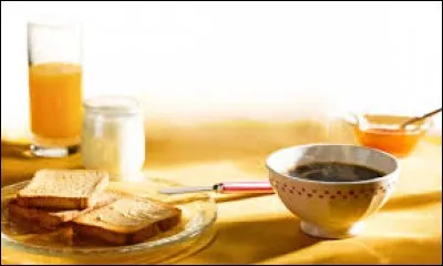 C'est l'histoire du petit déjeuner, vous la connaissez ?