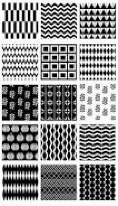 Comme motif, tu préfères :