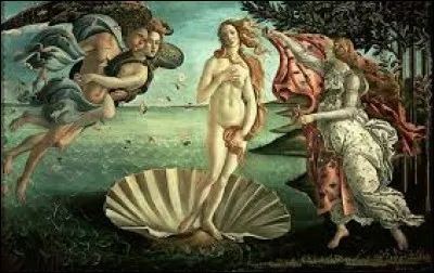 Art : Qui a peint ce tableau intitulé "La naissance de Vénus" ?