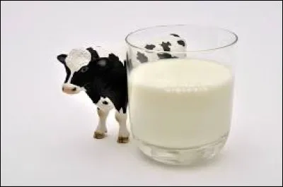 De quelle couleur le lait est-il ?