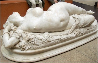 "Femme piquée par un serpent" (1846). Ce marbre d'Auguste Clesinger fit un scandale monstre. Pourquoi ?