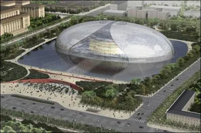 Qui a construite le nouvel Opra de Pkin ?