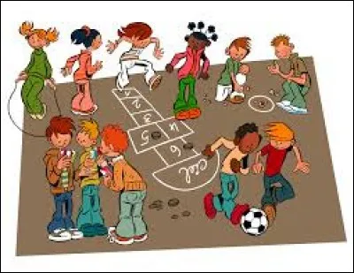 Je vais jouer dans la ____ de récréation.