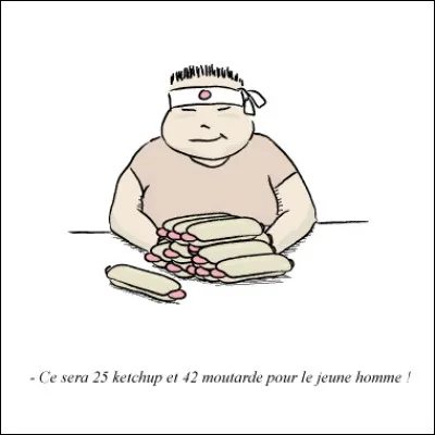 Quel est le record du championnat de mangeur de hot-dogs ?