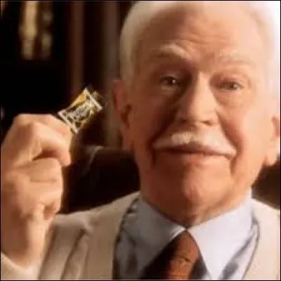 Dans la publicité pour les bonbons au caramel Werther's original, à qui le grand-père donne-t-il un caramel ?