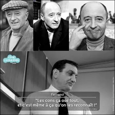 « Méfiez-vous des blondes », « une histoire d'amour » ne pourra jamais avoir lieu avec des « Vedettes sans maquillage », cela finira en « Massacre en dentelles » si les « Mannequins à Paris » interviennent ! Cette personne nous a offert ces films et cette citation : 

« Une fille qui fait 95 de tour de poitrine et 32 de tour de tête ne peut pas vraiment être mauvaise. Elle peut seulement être légèrement sotte. »

Qui est ce professionnel du cinéma ?
