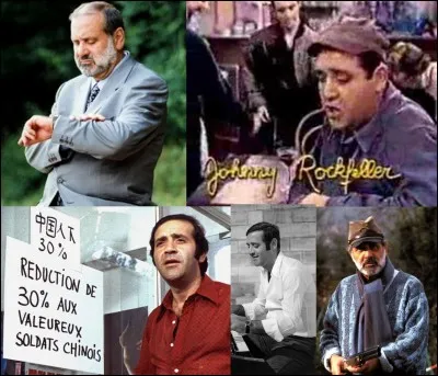 Cette éminence de l'humour pince-sans-rire, du vitriol et de l'autodérision. Dans ses uvres, il a été le patron d'une usine de bicyclette et un candidat d'une certaine violence. Il nous a offert cette citation : 

« L'avantage de la masturbation, c'est qu'en principe ça évite les préliminaires. »

Qui est ce personnage, sociétaire d'une émission de savoir et d'humour ?