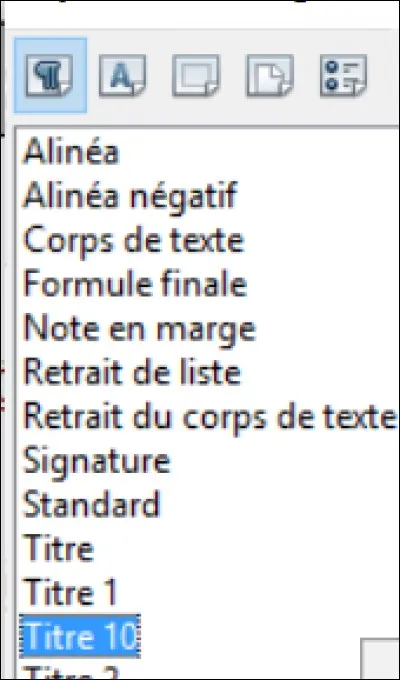 Comment peut-on créer un nouveau style ?