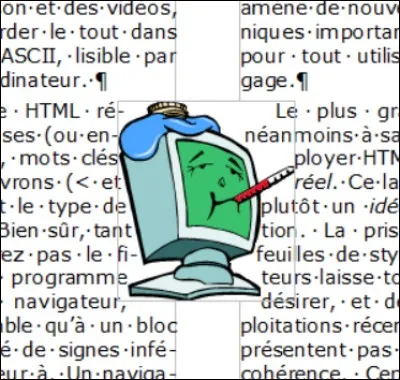 Comment peut-on insérer une image ?