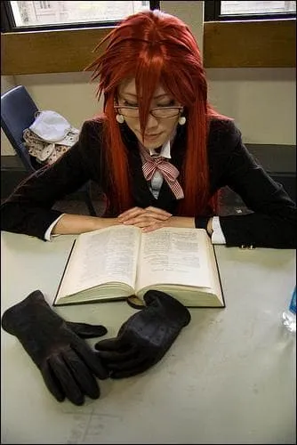 Le personnage ici cosplay est..