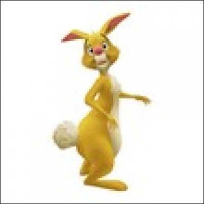 Qui est ce lapin tr&egrave;s proche de ses affaires ?