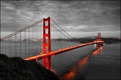 Qui chantait "Quand j'ai vu San Francisco Bridge, rallier l'univers en deux rives..." ?