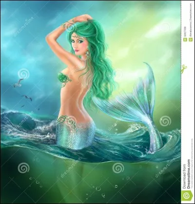 Quelle sirène est en colère contre Rina ?