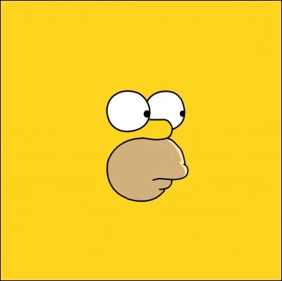 Les Simpson sont la plupart du temps de couleur...