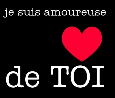 Dites "je t'aime" __ celui ou __ celle que vous aimez. Mais ne soyez pas trop brusque. Cela risquerait de lui faire peur !