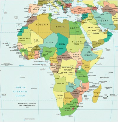 Dans quelle partie de l'Afrique se situe le Ghana ?