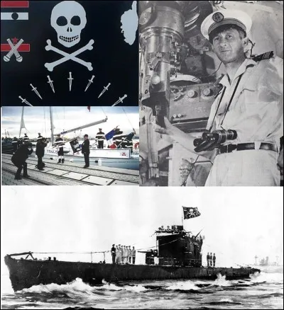 En France, il est interdit de hisser le drapeau noir (drapeau pirate) sur un navire ! Mais, il existe deux exceptions. L'une d'entre elles est un hommage à un marin français, l'autre concerne un navire de la « Royale » (Marine nationale).
Quelle est la bonne proposition ?