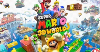 Dans "Super Mario Bros 3D World", il faut sauver la princesse Peach.