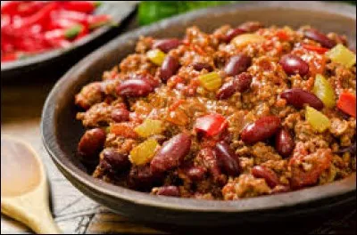 De quel État nous provient approximativement le chili con carne ?