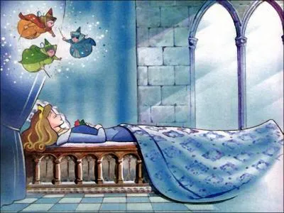 Chez Disney, La belle au bois dormant est hypnotise par Malfique et se pique le doigt sur une quenouille magique, mais comment se pique-t-elle dans la version de Charles Perrault ?