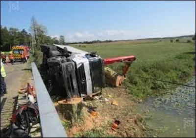 Il est tombé sur le ____.