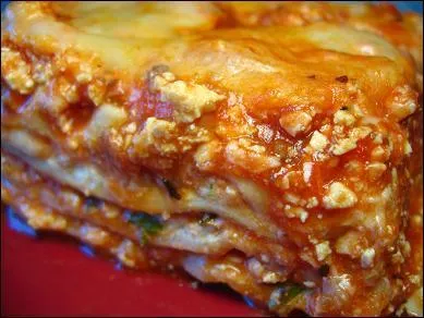 Les lasagnes ainsi que les lundis sont les deux choses favorites de Garfield.