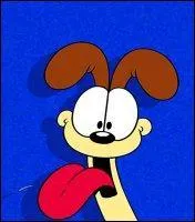 Odie est toujours en train de ''baver''.