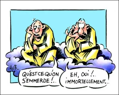 Trouvez le titre de cette chanson, sinon vous ne l'emporterez pas au paradis !