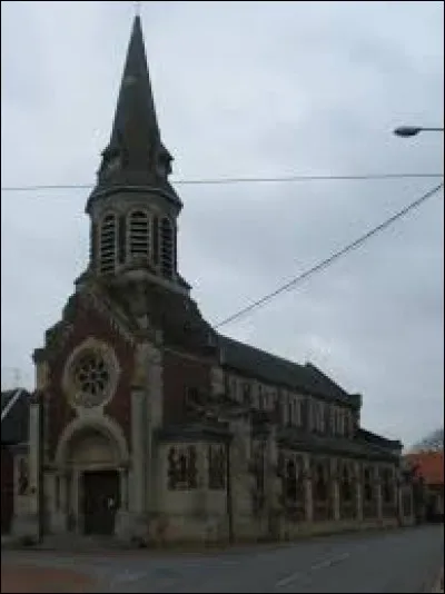 Voici l'&eacute;glise Saint-Nicolas de Metz-en-Couture. Village des Hauts-de-France, il se situe dans le d&eacute;partement ...