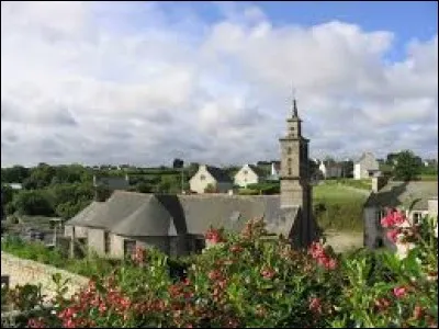 Ville en bordure le la Mer d'Iroise, Saint-Pabu se situe en r&eacute;gion ...