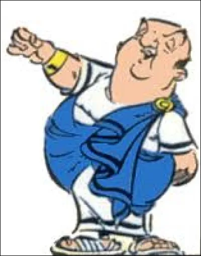 Chef des services secrets de César dans "L'Odyssée d'Astérix", cette caricature de Bernard Blier se nomme ...