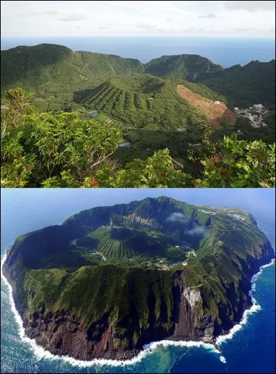 Restons au Japon, mais allons dans l'île d'Aogashima. Avec cette île, il n'y a pas de surpopulation, seuls, environ 200 personnes y habitent.
Par contre, qu'elle est sa caractéristique principale ?