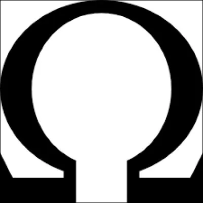 Ce symbole représente une lettre grecque, laquelle ?