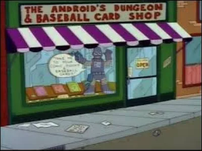 Comment s'appelle la boutique de BD ?