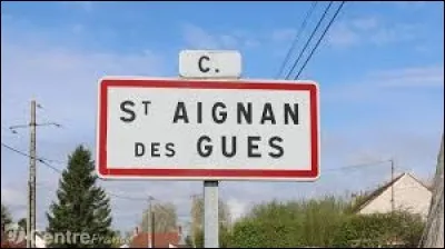 Commune du Centre-Val-de-Loire, dans la région agricole de l'Orléanais, Saint-Aignan-des-Gués se situe dans le département ...