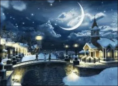 Comment la nuit était-elle dans une chanson de Catherine Lara ?