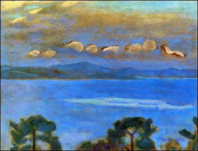 Qui a peint "Paysage de nuit" ?