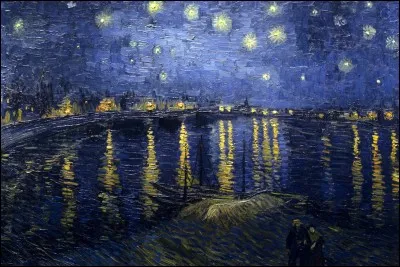 Qui a peint en 1888 cette "Nuit étoilée sur le Rhône" ?