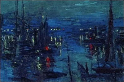 Qui a peint en 1867 "Le port du Havre, effet de nuit" ?