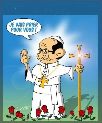 En observant l'image, on suspecte cet abbé d'être lié à une catastrophe :