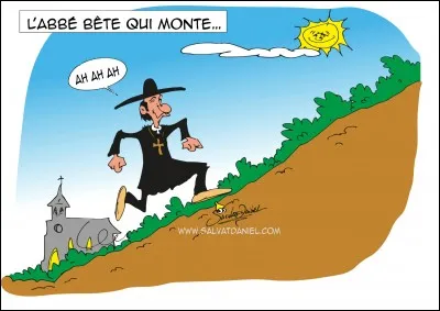 Quant à cet abbé, il a une similitude avec la dernière question de ce quiz :