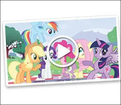 Vrai ou faux ? - Rainbow Dash est une pégase bleue avec une crinière de couleur d'arc-en-ciel.