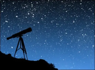 Le week-end dernier, je suis allée à l'observatoire les observer avec un :